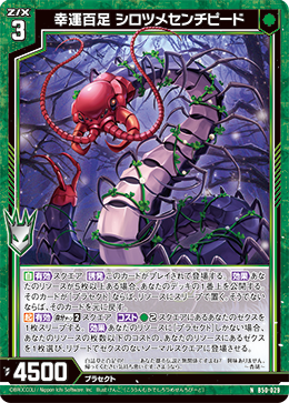 幸運百足 シロツメセンチピード 【N】