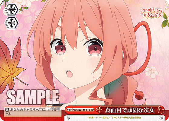 真面目で頑固な次女(TD)