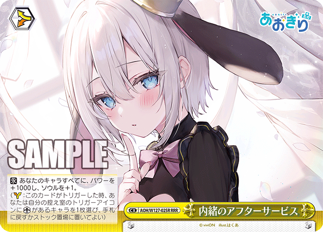 内緒のアフターサービス(RRR)