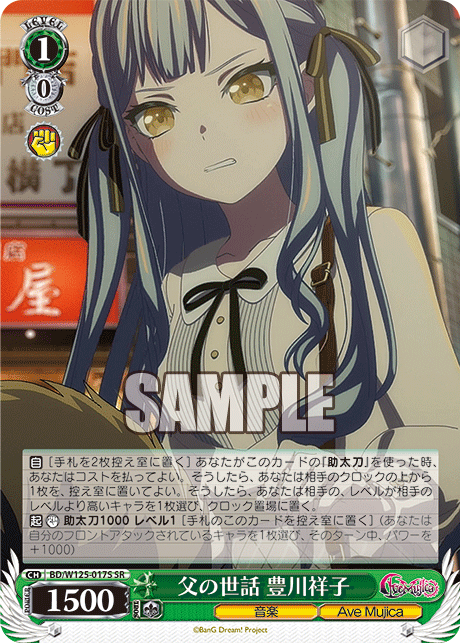 父の世話 豊川祥子(SR)