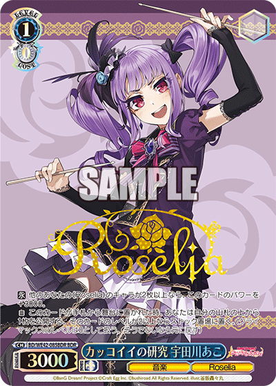 カッコイイの研究 宇田川あこ(BDR)