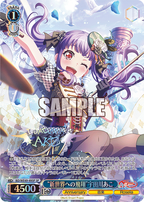 “新世界への飛翔”宇田川あこ(SP)