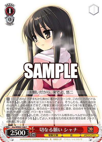 切なる願い シャナ(C)