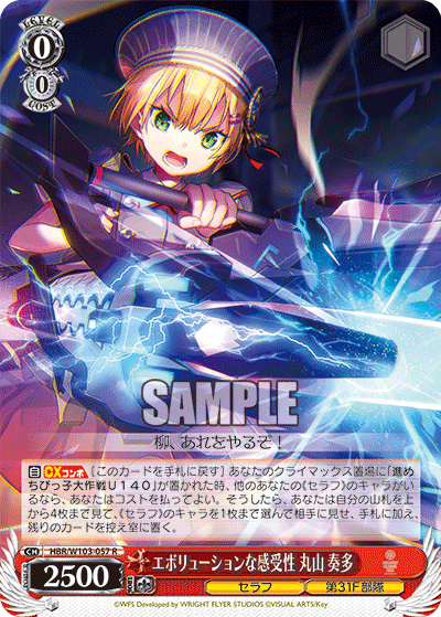 エボリューションな感受性 丸山 奏多(R)