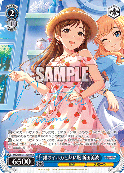 銀のイルカと熱い風 新田美波(Co)