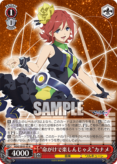 “命がけで楽しんじゃえ”カナメ(N)