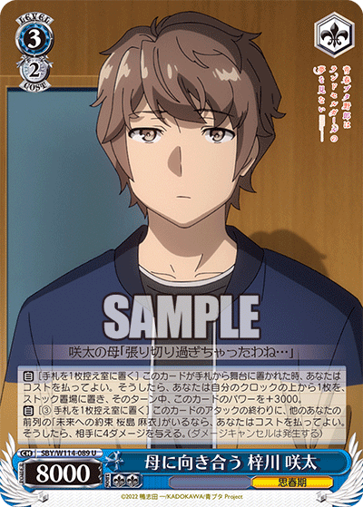 母に向き合う 梓川 咲太(U)