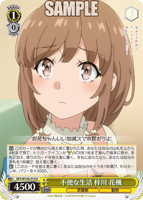 不便な生活 梓川 花楓(U)