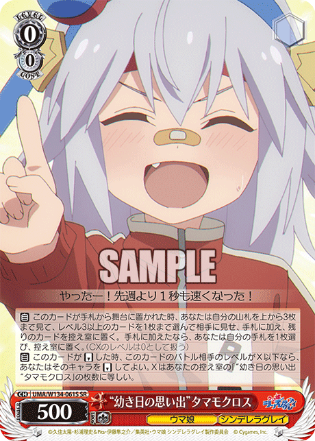 “幼き日の思い出”タマモクロス(SR)