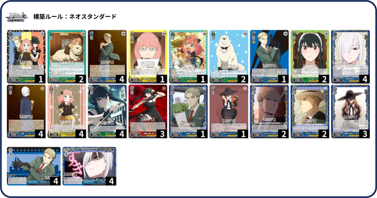 【WSデッキ】SPYxFAMILY – ８門