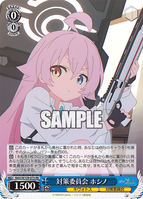 対策委員会 ホシノ(RR)