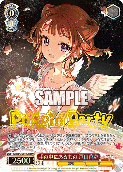 手の中にあるもの 戸山香澄(BDR)