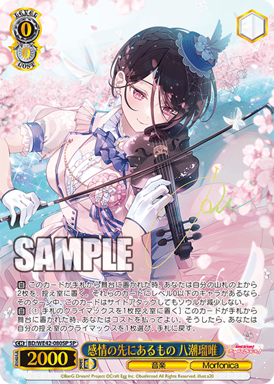 感情の先にあるもの 八潮瑠唯(SP)