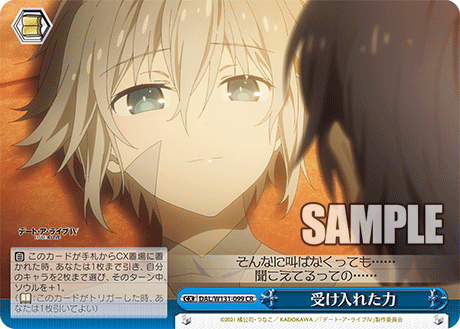 受け入れた力(CR)