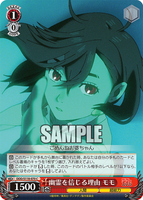 幽霊を信じる理由 モモ(C)