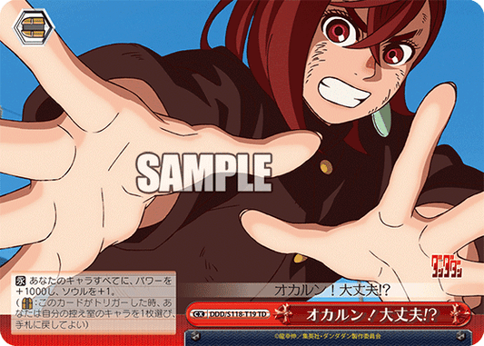 オカルン！大丈夫!?(TD)