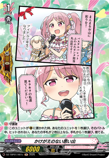 かけがえのない思い出 (DZ-TBP01/H01c)