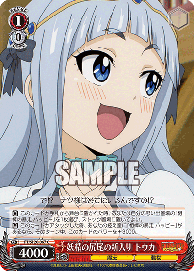 妖精の尻尾の新入り トウカ(C)