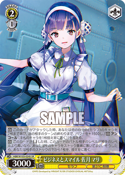 ビジネスとスマイル 佐月 マリ(SR)