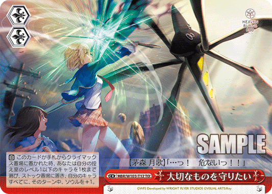 大切なものを守りたい(TD)