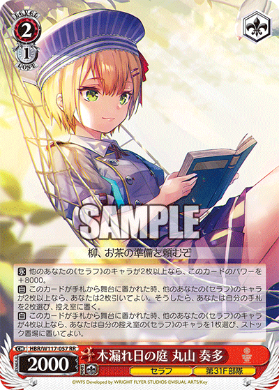 木漏れ日の庭 丸山 奏多(RR)