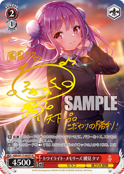 トワイライト・メモリーズ 國見 タマ(SP)