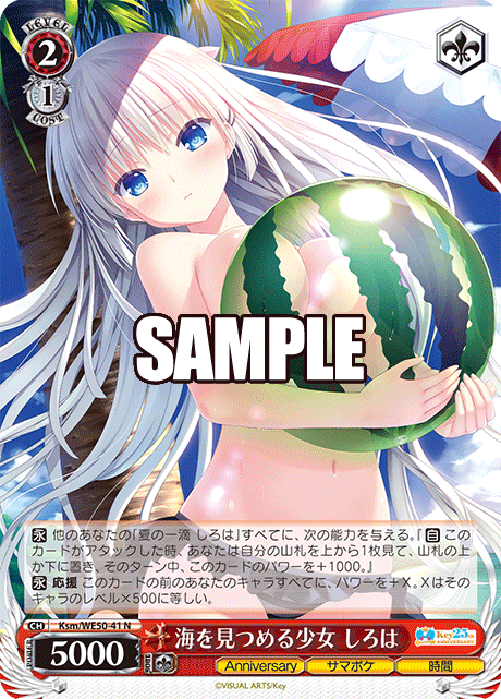 海を見つめる少女 しろは(N)