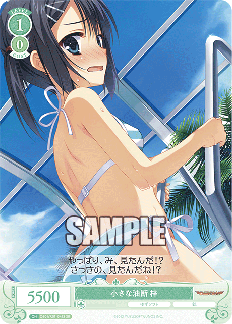 小さな油断 梓 【SR】