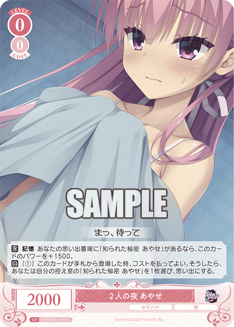 ２人の夜 あやせ 【C】