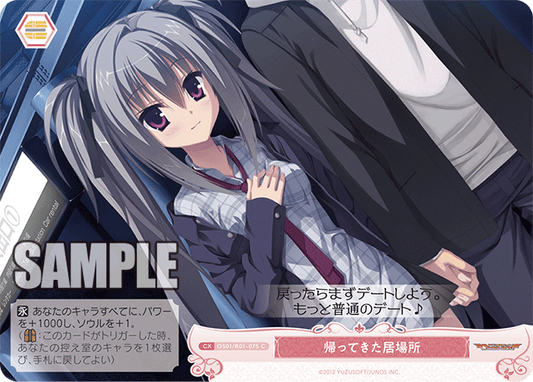 帰ってきた居場所 【C】