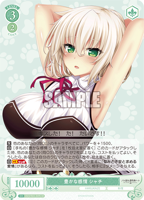 豊かな感情 シャチ 【SR】