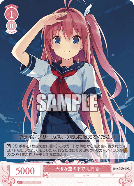 大きな空の下で 明日香 【C】