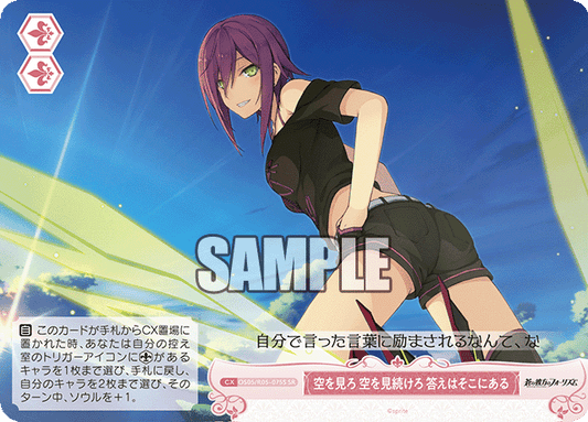 空を見ろ 空を見続けろ 答えはそこにある 【SR】