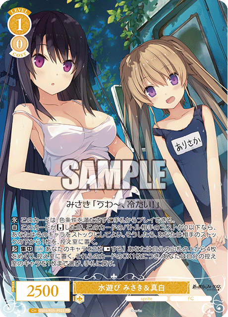 水遊び みさき＆真白 【PR】【ホロ】