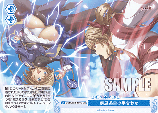 疾風迅雷の手合わせ(SR)(OS11/R11-100S)