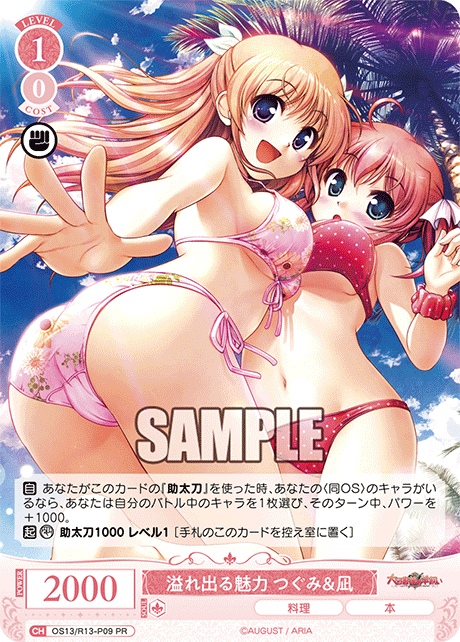 溢れ出る魅力 つぐみ＆凪(PR)(OS13/R13-P09)