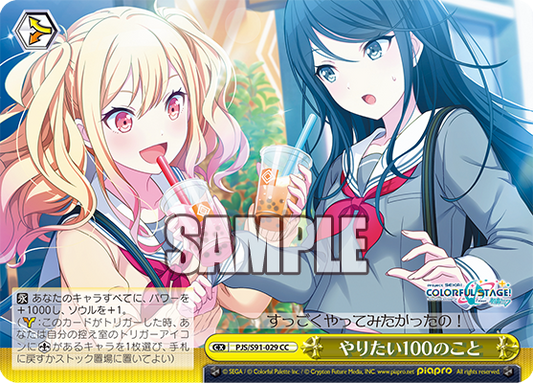 やりたい100のこと(CC)