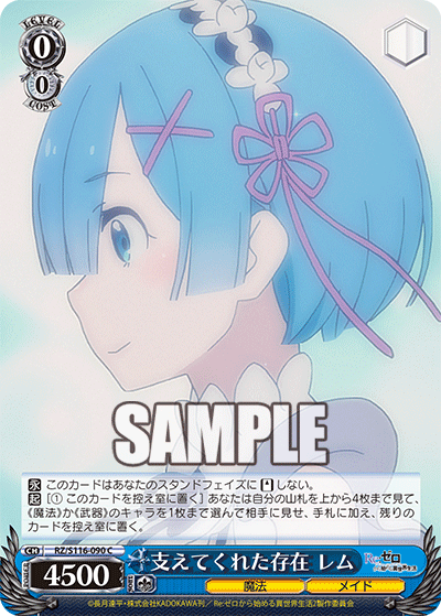 支えてくれた存在 レム(C)