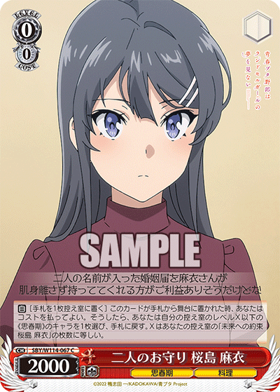 二人のお守り 桜島 麻衣(C)
