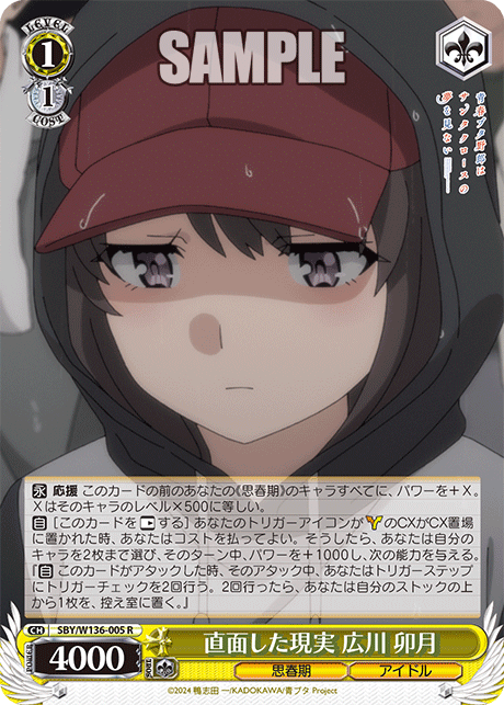 直面した現実 広川 卯月(R)