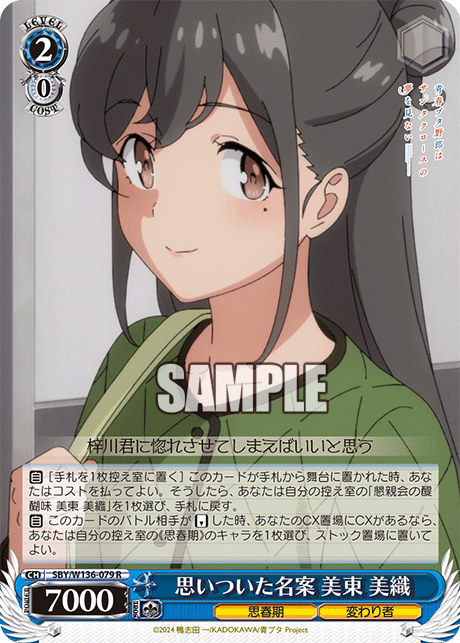 思いついた名案 美東 美織(R)