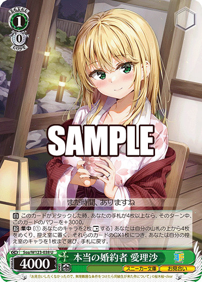 本当の婚約者 愛理沙(U)