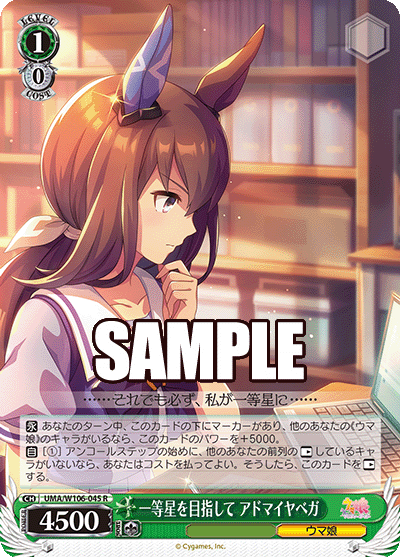 一等星を目指して アドマイヤベガ(R)