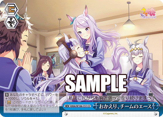 おかえり、チームのエース(CC)