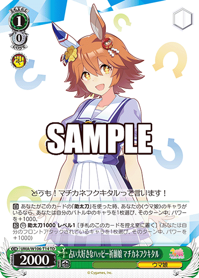占い大好きなハッピー祈願娘 マチカネフクキタル(TD)