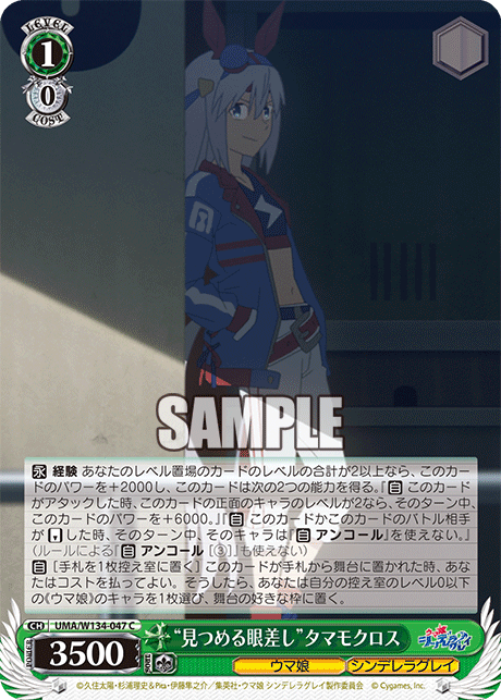 “見つめる眼差し”タマモクロス(C)