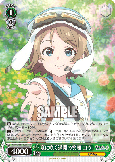 夏に咲く満開の笑顔 ヨウ(RRR)